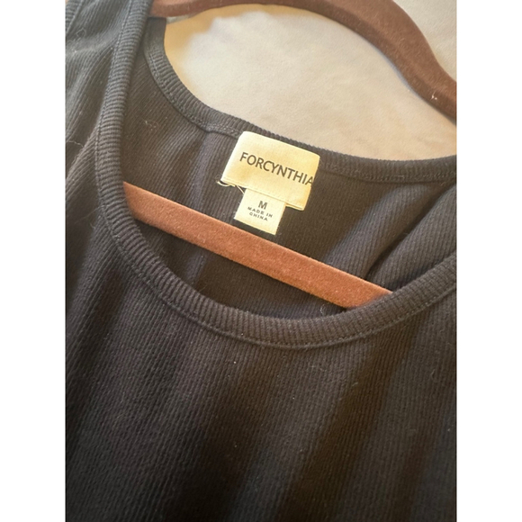 Forcynthia Black Maxi Dress Women's Size Medium - Picture 2 of 3